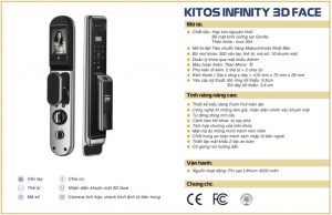 thông số kỹ thuật Kitos Infinity